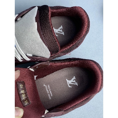 Buy Louis Vuitton LV Trainer Sneaker Bordeaux Burgundy 1AD9WQ Quality Reps Replicas Shoes