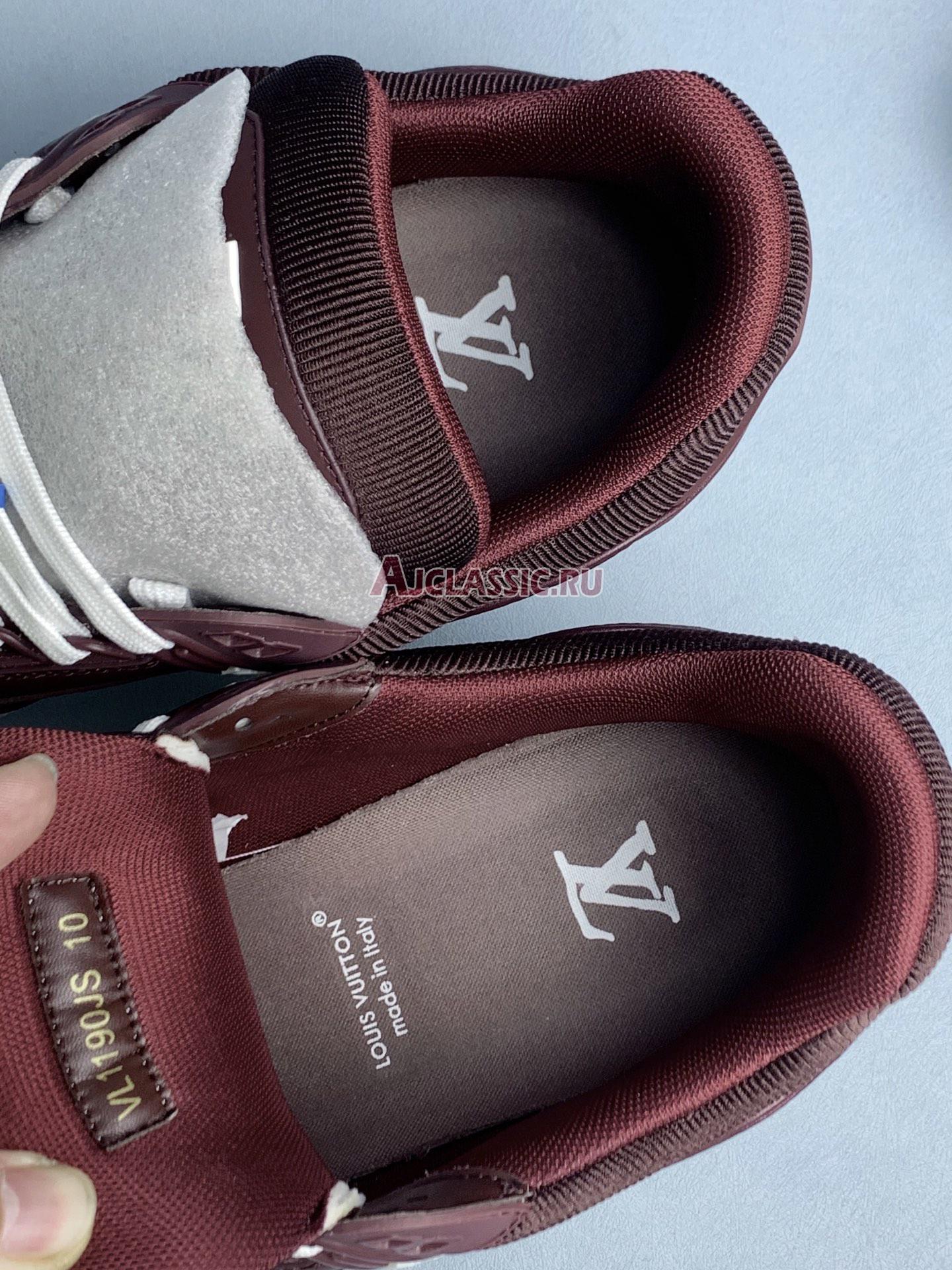 New Louis Vuitton LV Trainer Sneaker "Bordeaux" 1AD9WQ Shoes