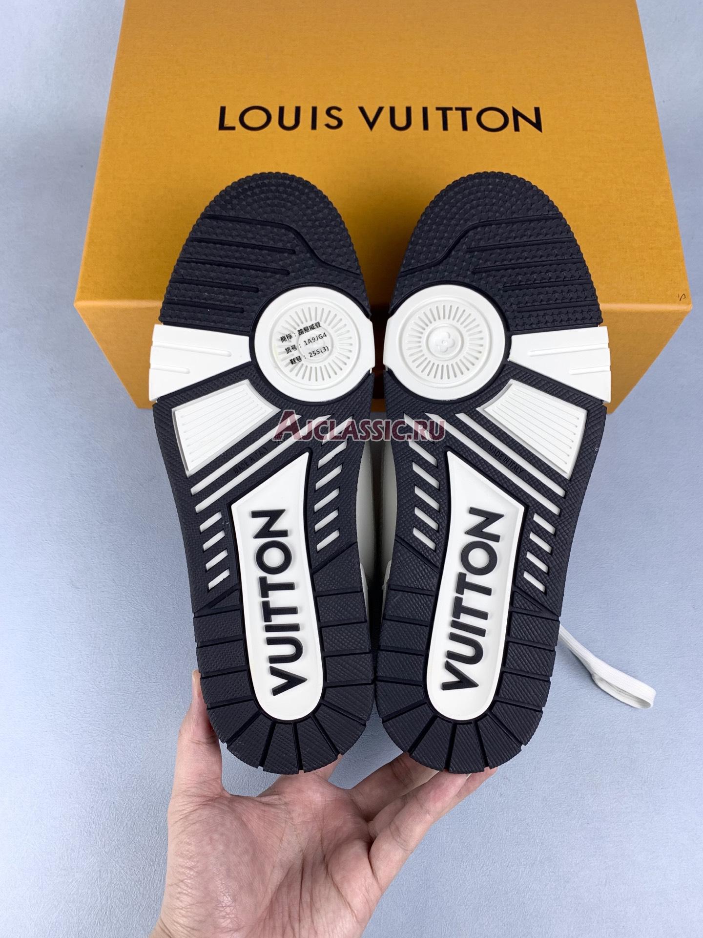 New Louis Vuitton LV Trainer Sneaker "Black White" 1ABODG Shoes