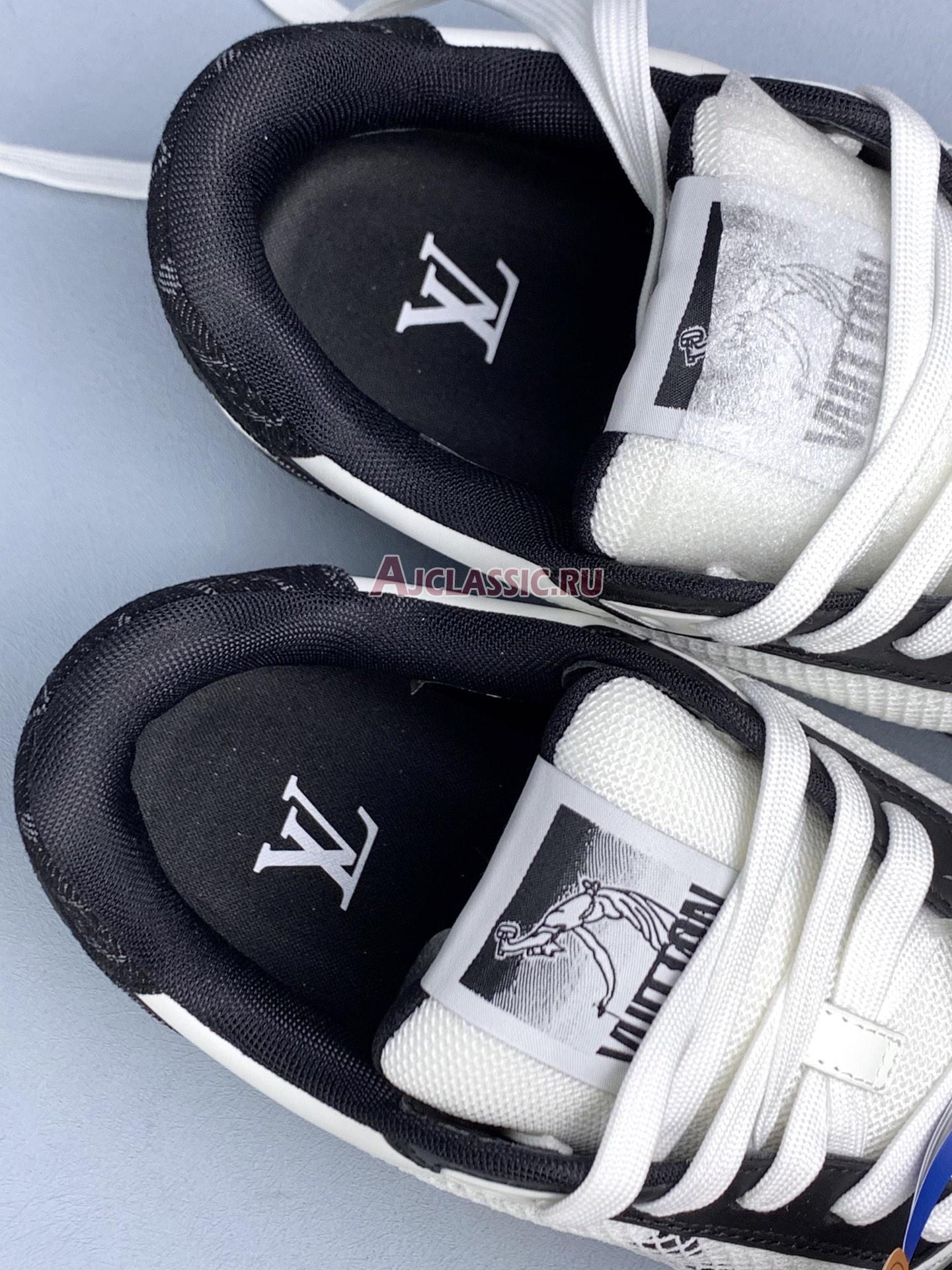 New Louis Vuitton LV Trainer Sneaker "Black White" 1ABODG Shoes