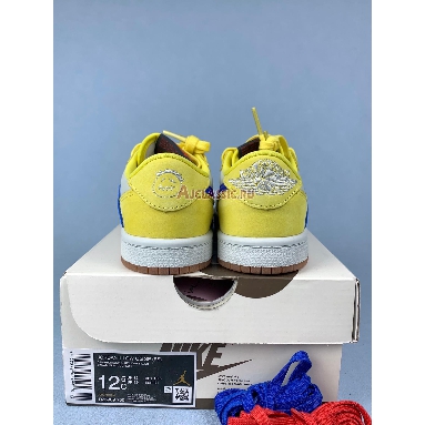 Buy Kids Travis Scott x Air Jordan 1 Retro Low OG SP PS Canary Yellow DZ5909-700 Quality Reps Replicas Shoes