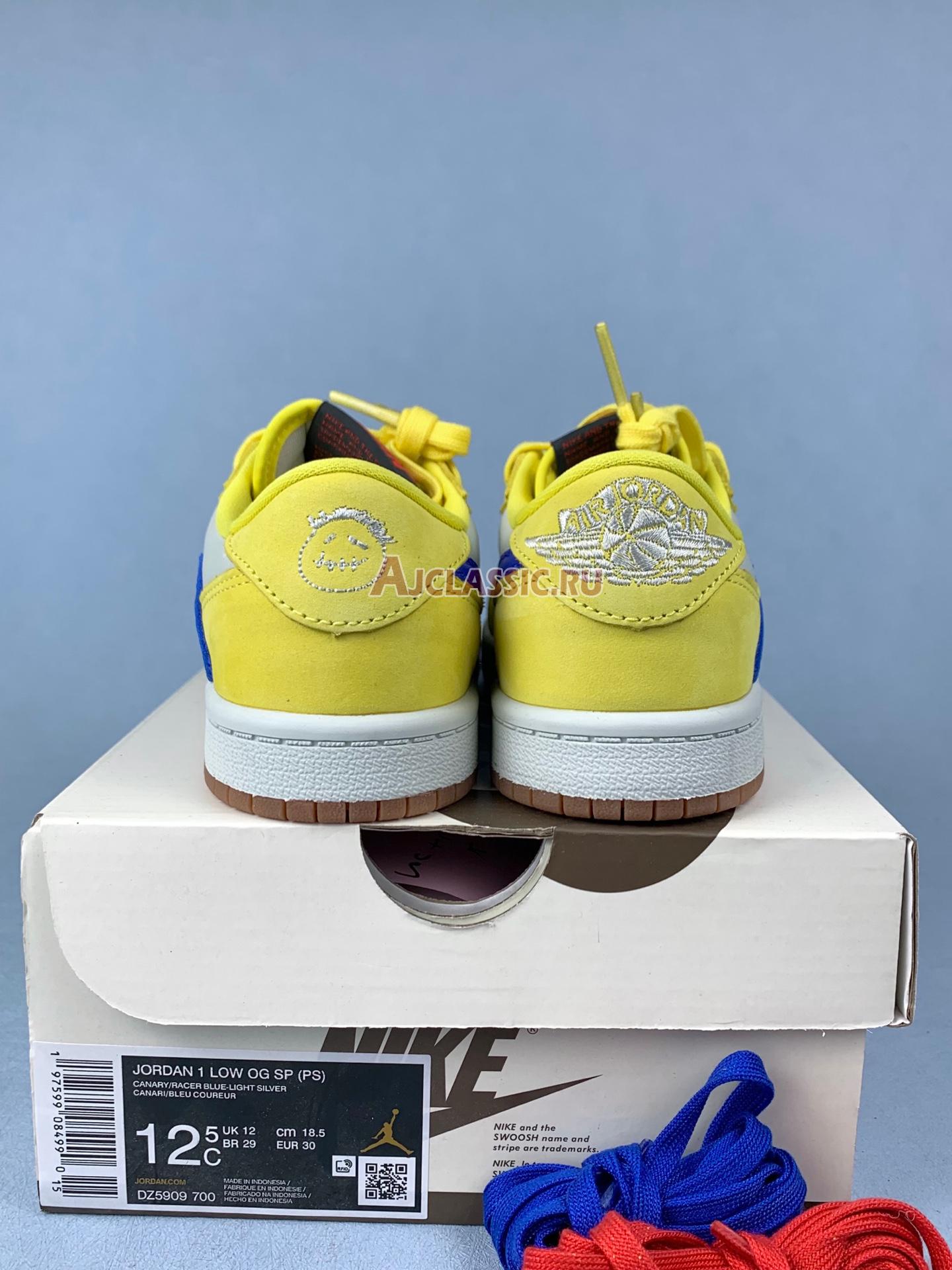 New Kids Travis Scott x Air Jordan 1 Retro Low OG SP PS "Canary" DZ5909-700 Shoes