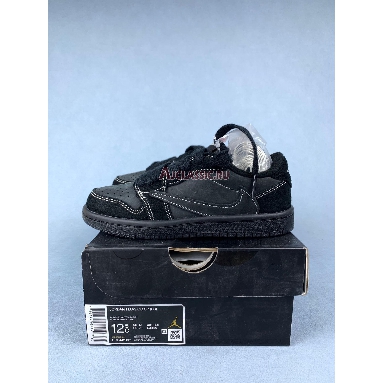 Buy Kids Travis Scott x Air Jordan 1 Retro Low OG SP PS Black Phantom Black DO5442-001 Quality Reps Replicas Shoes