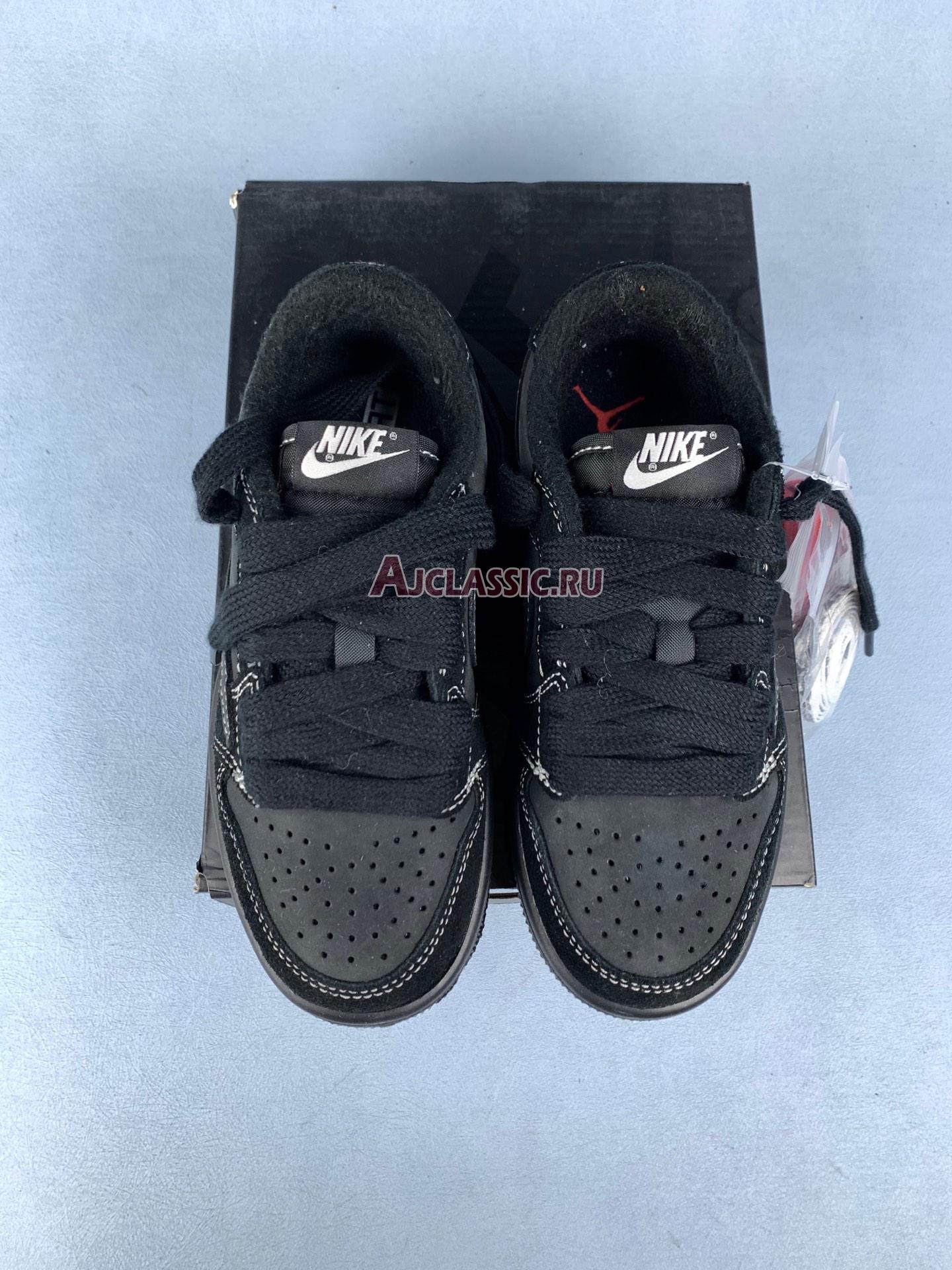 New Kids Travis Scott x Air Jordan 1 Retro Low OG SP PS "Black Phantom" DO5442-001 Shoes