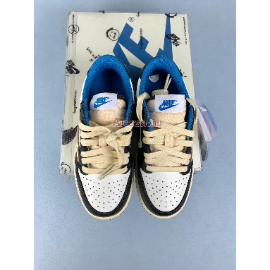 Buy Kids Fragment Design x Travis Scott x Air Jordan 1 Retro Low OG SP PS Military Blue Blue DM7866-140-3 Quality Reps Replicas Shoes