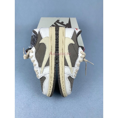 Buy Kids Travis Scott x Air Jordan 1 Retro Low OG PS Reverse Mocha Brown DO5442-162 Quality Reps Replicas Shoes