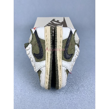 Buy Kids Travis Scott x Air Jordan 1 Retro Low OG SP PS Reverse Olive / Medium Olive Green DO5442-200 Quality Reps Replicas Shoes