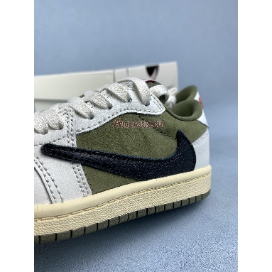 Buy Kids Travis Scott x Air Jordan 1 Retro Low OG SP PS Reverse Olive / Medium Olive Green DO5442-200 Quality Reps Replicas Shoes