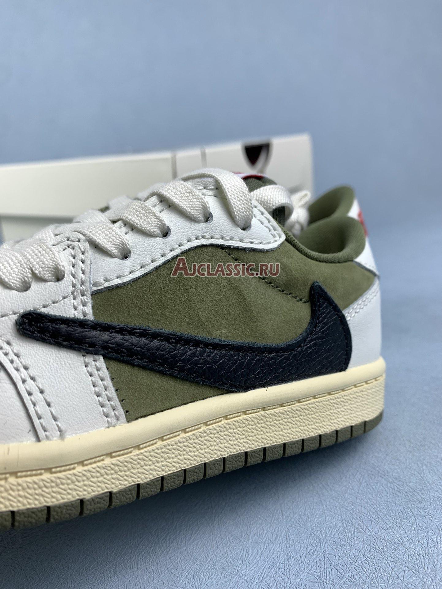 New Kids Travis Scott x Air Jordan 1 Retro Low OG SP PS "Reverse Olive / Medium Olive" DO5442-200 Shoes