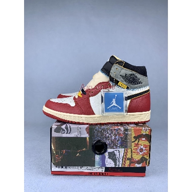 Buy Air Jordan 1 Retro High OG SP Union LA Chicago Shadow Red HV8563-600-2 Quality Reps Replicas Shoes